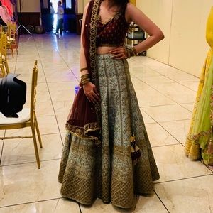 3 piece lehenga set